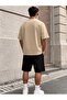 Unisex Women's Men's Oversize Printed Shorts Set – Comfortable Fit Casual & Sports Combination - 4