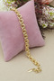 Vip Xuping Braided Ring Chain Steel Bracelet, Non-Tarnishing Steel Bracelet 18+3 cm - 7