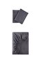 Cotton Satin Striped Elastic Sheet Double Duvet Cover Set - 7