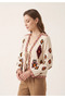 Ethnic Patterned Tie-Up Jacket - 3