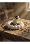Artisanal 3D Sheep & Succulent Sculptural Soy Wax Candle | Cute Cloud Bubble Tray Terrarium Centerpiece | Unique Botanical Ram Figurine Hand-Poured Candle for Aesthetic Room Decor - 3
