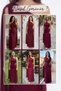 Women's One-Shoulder Cape Draped Stone Detailed Long Crepe Evening Dress Yellow, Navy Blue, Brown, Burgundy - 8