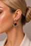 Amélie Summer Women's Yellow Steel Sun Design Nail Earrings