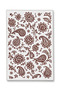 Sdt Fish Theme Patterned Modern Woven Base Decorative Carpet Mosso3489