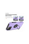 iPhone 13 Pro Compatible Case Elite Ring Cover - Purple - 3