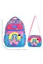 Anime Girl Patterned Licensed Primary School Bag with Lunch Bag 24303