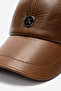 Aven Hat Real Leather Taba - 4
