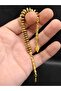 Special Flat Wheel Model Gold Color Natural Hematite Stone Zaza Prayer Beads - 2