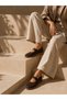 Ultra Comfortable Flexible Sole Mesh Detailed Daily Women's Ballerina Shoes - 5