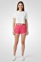Women Solid Basic Shorts, Pink - 4