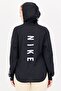 Women Sportswear Fit Long Sleeve Running Jacket, Black - 4