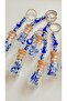 Bottle Evil Eye Bead Wish Box Keychain