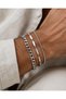 Special Men's 3-Piece Steel Bracelet Combination for Lovers - Stainless Steel