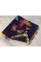 Brand Handcrafted Needle Embroidered Writing 100% Cotton Muslin – 4 Sides Embroidered Elegant Headscarf 100X100 cm