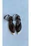 Icon Light Brown Lace Ankle-Strap Ballerinas - 4