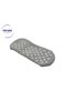 Women's 3-Piece Gray Cream Yellow Cotton Sole Towel and Non-Slip Sole Yoga Pilates Booties Home Socks - 5