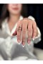 Yıllan Zircon Stone Ring Gold Plated 435 - 2