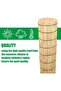 Bamboo Reed Roller Shades – Outdoor Blinds for Patio, Natural Blackout Roll Up Shade - 7