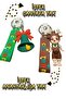Christmas Themed Keychain 2 Pieces Will Be Sent - 2