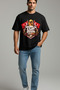 World Cup 2026 Turkey Oversize T-Shirt |   100% Cotton Fan Graphic Printed T-Shirt - 7