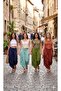 بنطلون أصلي قياسي الحجم مصنوع من القطن بنسبة 100%، مطرز ومطاطي، مناسب للمقاسات من 36 إلى 44 - 2