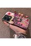 Oppo Reno 14 5g Compatible Silicone Edge Hard Back Case Couple Phone Case Leopard Pattern - 2