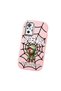 Redmi Note 10 Pro Compatible Case Camera Protector Pink Silicone Couple Phone Case Spiderman Patterned - 3