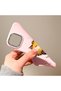 Samsung Galaxy A35 Compatible Case Camera Protector Pink Silicone Couple Phone Case Cat Pattern - 4