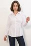 Women's White Shirt with Waist Belt - 3