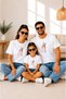 Family Combination 100% Cotton Sold Individually Oversize T-Shirt T-Shirt