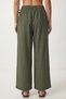 Tie-Dye Detailed Modal Trousers Lub0368 Khaki - 5
