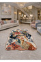 Sdt Flat Shaped Patterned Modern Woven Base Decorative Carpet Sdtamor215 - 3