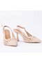 Artemisia Women's Knitted Evening Dress Stiletto Shoes - 3