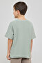 Printed T-Shirt with Crew Neck and Short Sleeves - 5