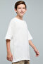 Textured T-Shirt with Crew Neck and Short Sleeves - 4