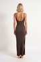 Women Sleeveless Knitwear Maxi Dress Turtleneck Cut Out Detail Beachwear Casual Daily Modern Stylish - 5
