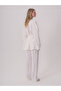 Linen Jacket with Front Collar Detail - 3