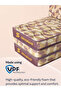 Tarang Tri-Fold Mattress | Cooling Gel Memory Foam | Single Size 190L X 90W X 10H cm - 2
