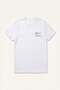 100% Cotton Regular Fit Printed Short Sleeve White T-Shirt H8471Ax26Hs - 6