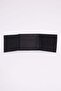 Men's Genuine Leather Black Card Holder Wallet with Compartments - 2