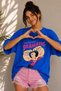 Safinaz Character Printed Unisex Oversize T-Shirt – Cotton Crew Neck Casual T-Shirt