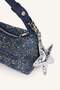 Women's Jean Navy Blue Crossbody Bag G7682Axns - 3