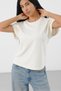 Kemik Women's Modal Fabric Basic Crew Neck Short Sleeve T-Shirt - 2