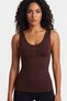 Brown Chest, Waist and Belly Shaping Women's Athlete Corset