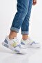 White Blue Velcro Mesh Boys' Sports Shoes