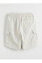 Nevavm Standard Fit Men's Gabardine Cargo Shorts with a Difference - 6