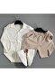 Bürümcük Crinkle Fabric Summer Men's Shirt and Crepe Shorts Top and Bottom Combination - 2