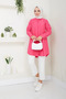 Classic Hidden Button Boyfriend Shirt - 3