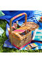 Tam Dao Pink Rattan Basket 30X30X44 cm - 2