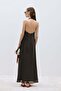 Bitter Brown Winnie Halter Neck Dress - 2